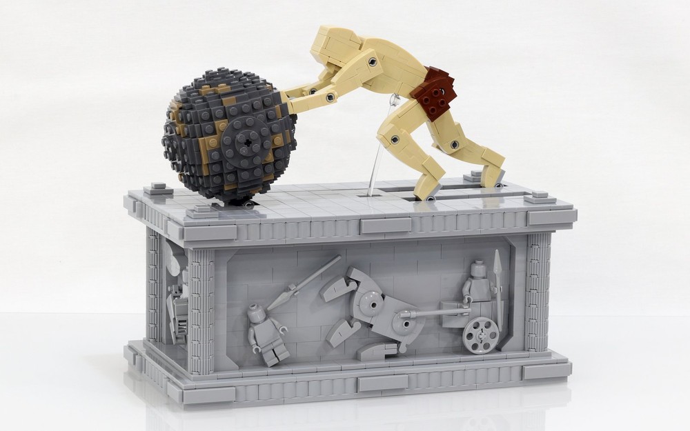 Lego Sisyphus Automata (Motorized)