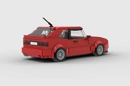 VW Corrado VR6 Red