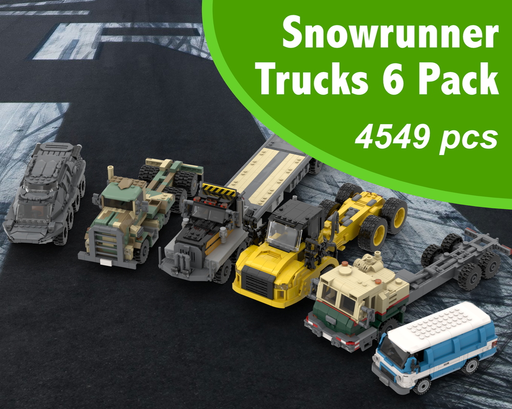 Lego Snowrunner: 6 Trucks Pack