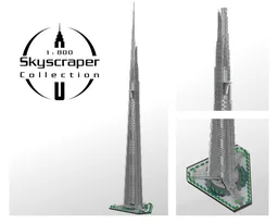 Jeddah Tower 1:800 Scale