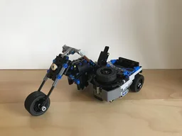 42123 Chopper with sidecar