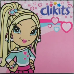 Clikits Memo Pad, 'Heart' Print / [No Color/Any Color]