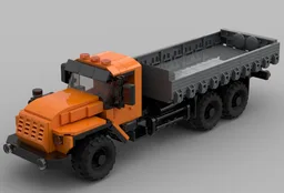 URAL 4320 Sidebed truck 6x6
