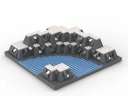 3D Baseplate with river