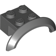 Lego Wheel Arch, Mudguard 4 x 2 1/2 x 1