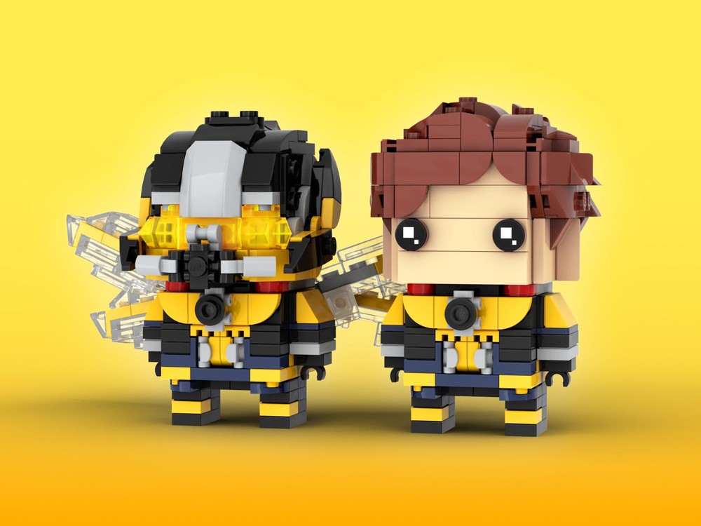 Lego Wasp Brickheadz LEGO MOC - Ant-Man and the Wasp: Quantumania