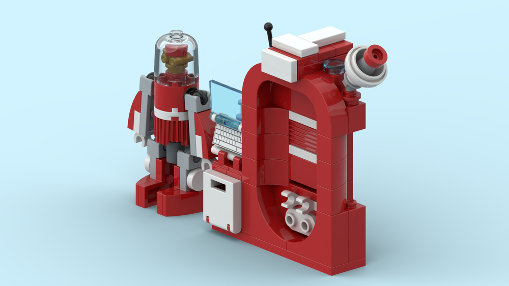 Lego Robot Helper and Charging Station