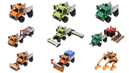 Mini Technic Unimog
