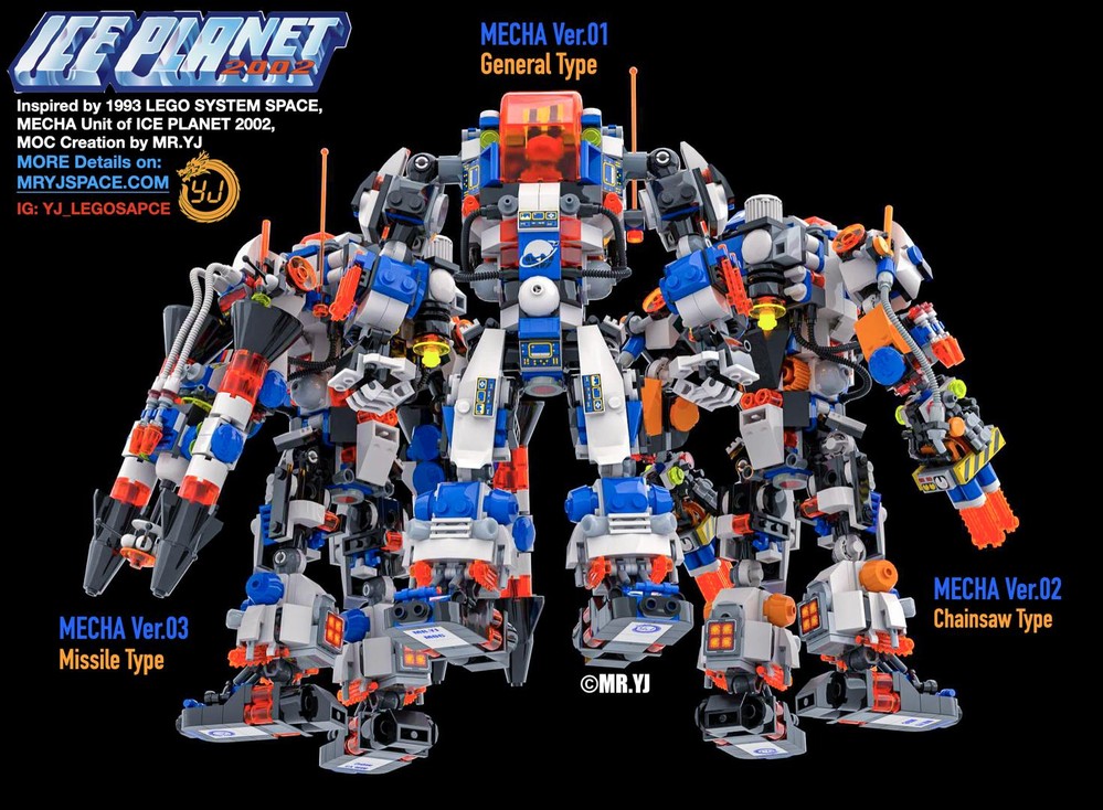Lego IcePlanet2002 MECHA Ver.01 General Type