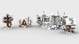 Mini Winter Medieval and Forest Collection