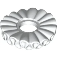 Minifig Neckwear Ruff / White