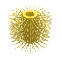 Street Sweeper Brush / Yellow