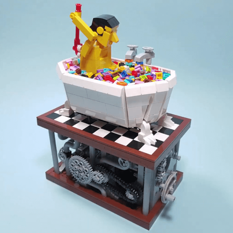 Lego Bath Time,