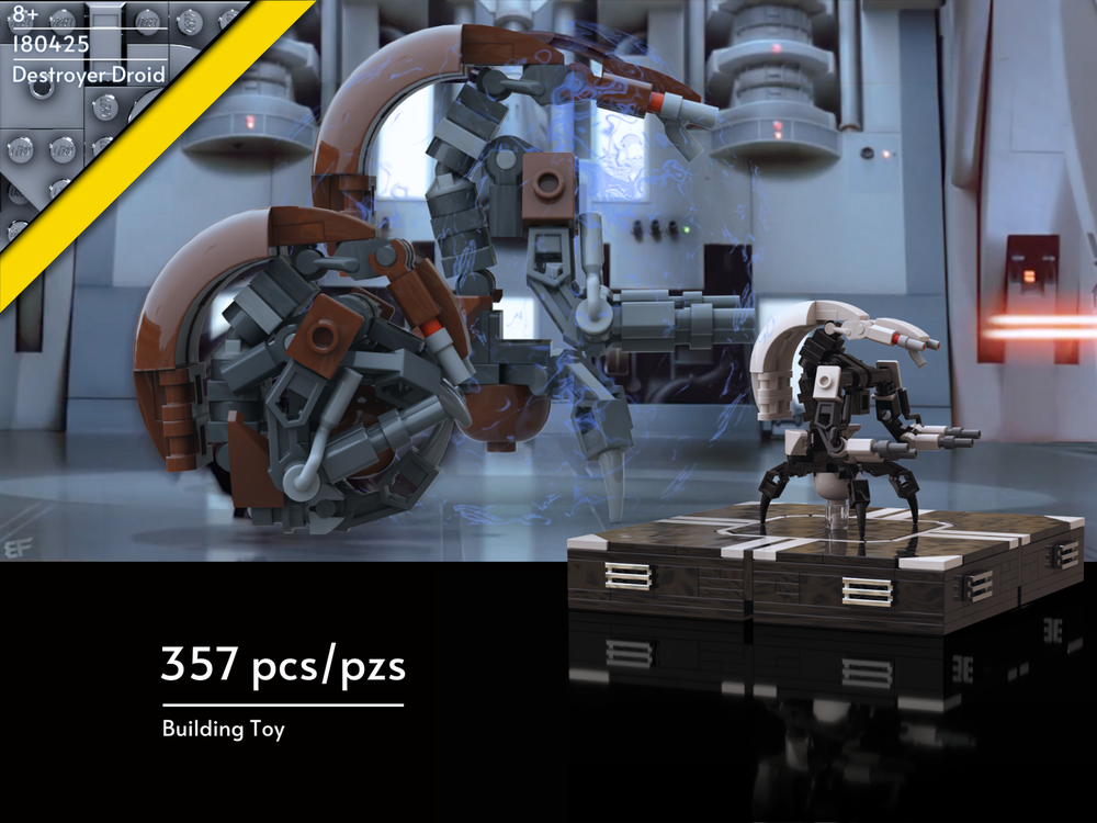 Lego Imperial Droideka/Destroyer Droid V4
