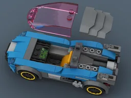 Cyberpunk car