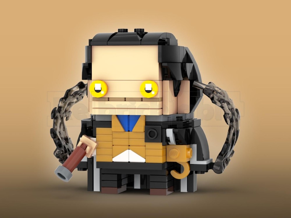 Lego Ser Crocodile - Mr. 0 Brickheadz LEGO MOC - Netflix One Piece