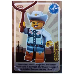 Trading Card, Create The World - Cowgirl / [No Color/Any Color]