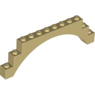 Lego Brick Arch 1 x 12 x 3 / Tan