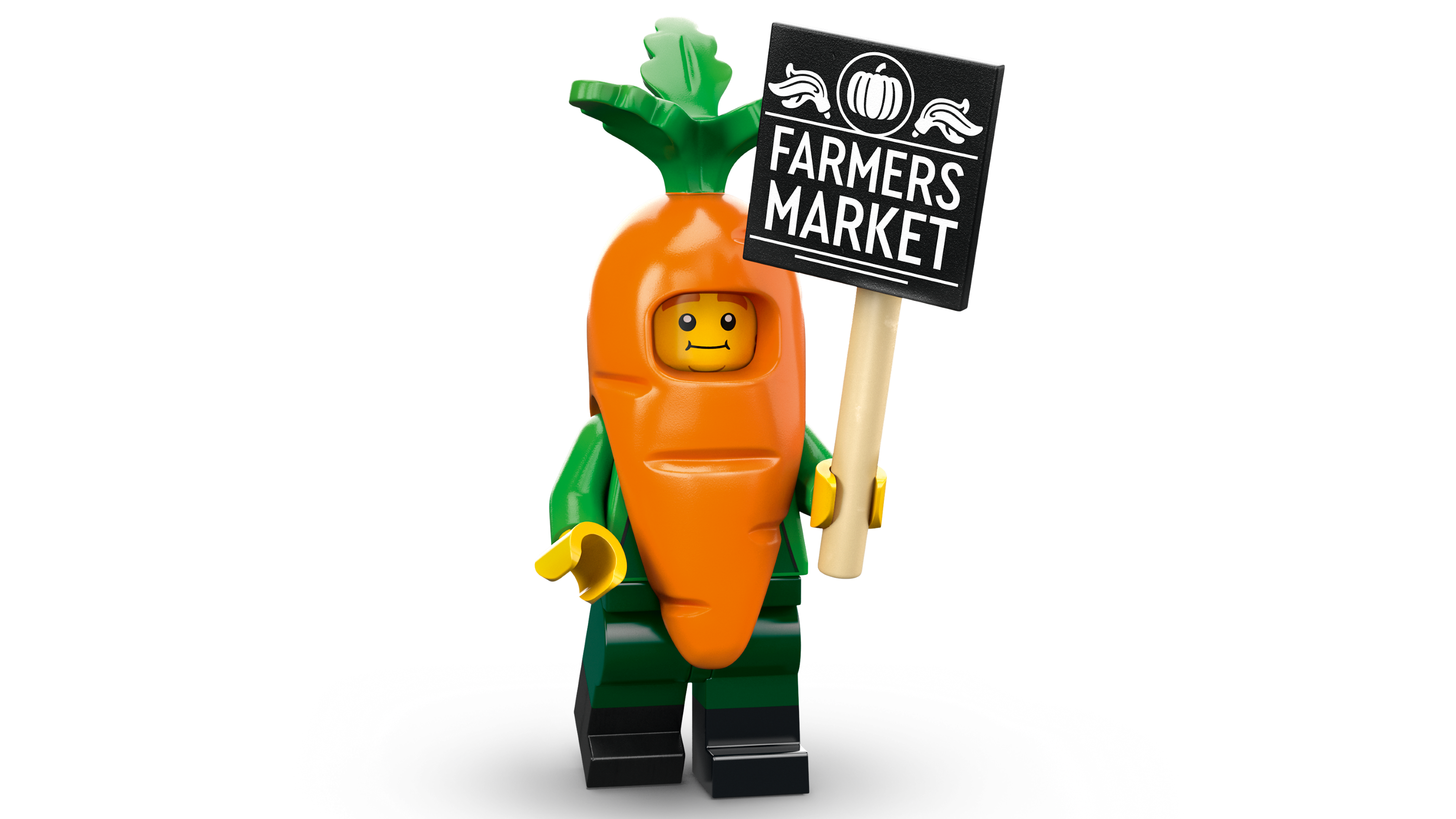 Lego Carrot Mascot