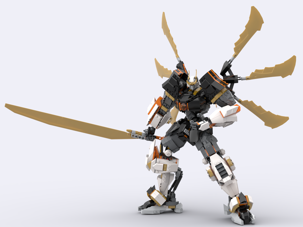 Lego Cole's Titan Mech Torso Upgrade