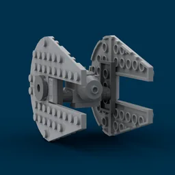 Mini TIE Interceptor from set 30708