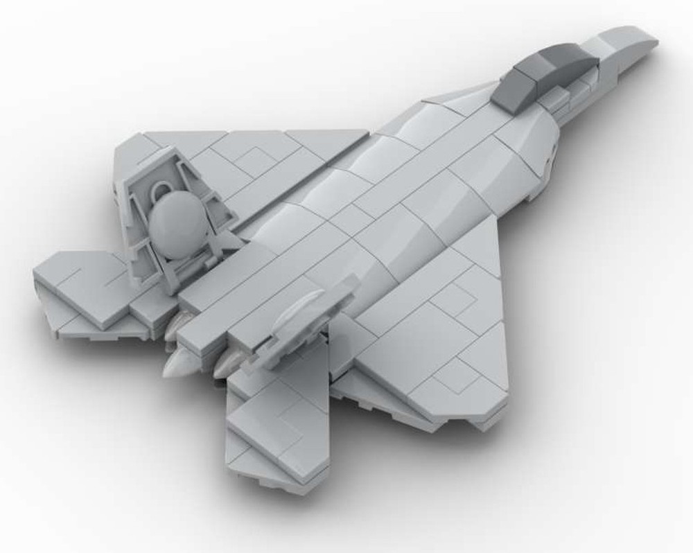 Lego F-22 Raptor (1/110 scale)