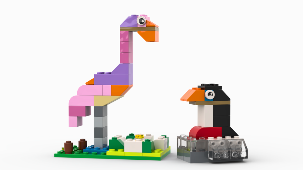 Lego 10713 Flamingo and penguin