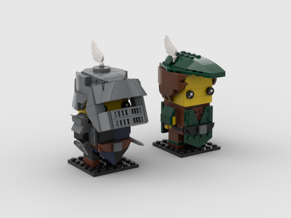 Lego Black Falcon & Forestman Brickhedz