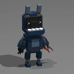 Bricheadz: Fnaf 2: Withered: W.Bonnie (2.0)