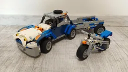 Racing Buggy with Motorcycle - Lego Technic 42112 B Model