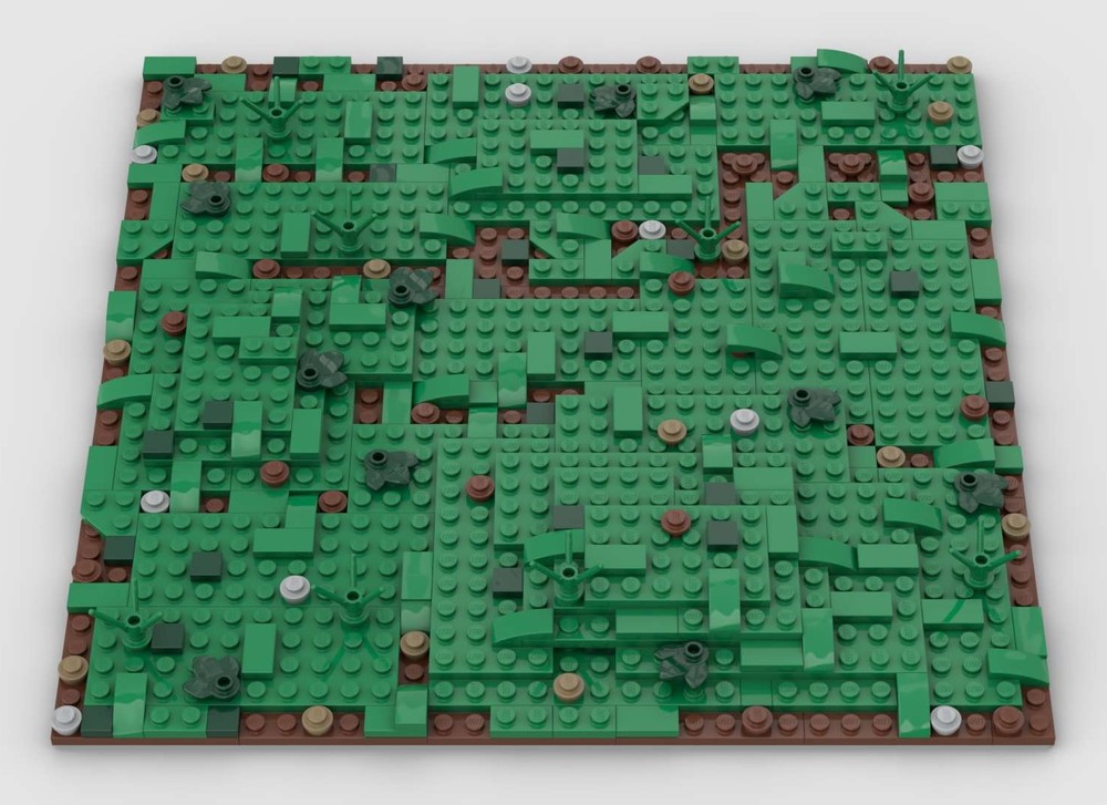 Lego Open Ground Battle Plate