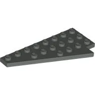 Wedge Plate 8 x 4 Wing Left / Dark Gray