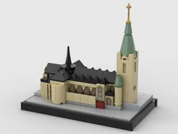 Paderborn Cathedral - 1:1000