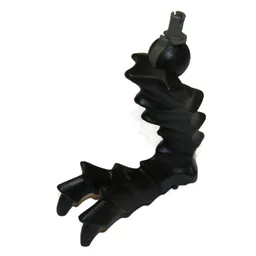 Large Figure Limb, Leg with Pin (Ooni) / Black