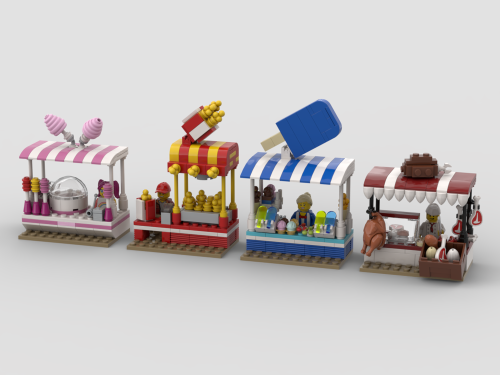 Lego Market Stand Pack #3