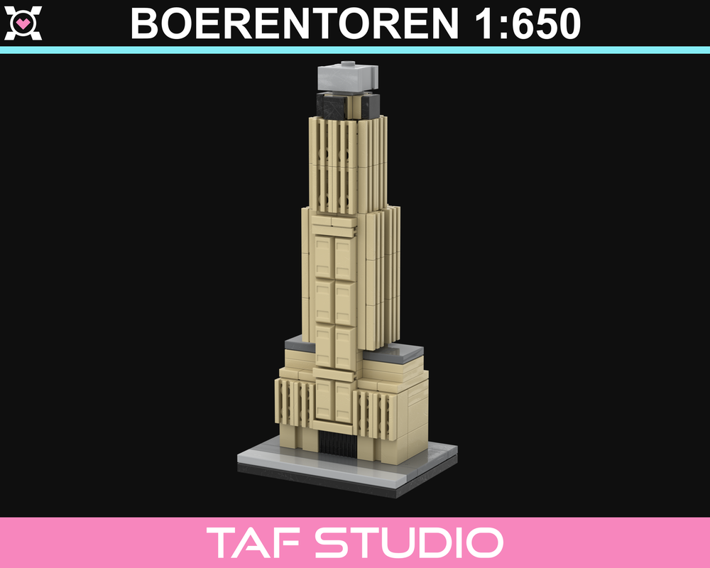 Lego Boerentoren 1:650