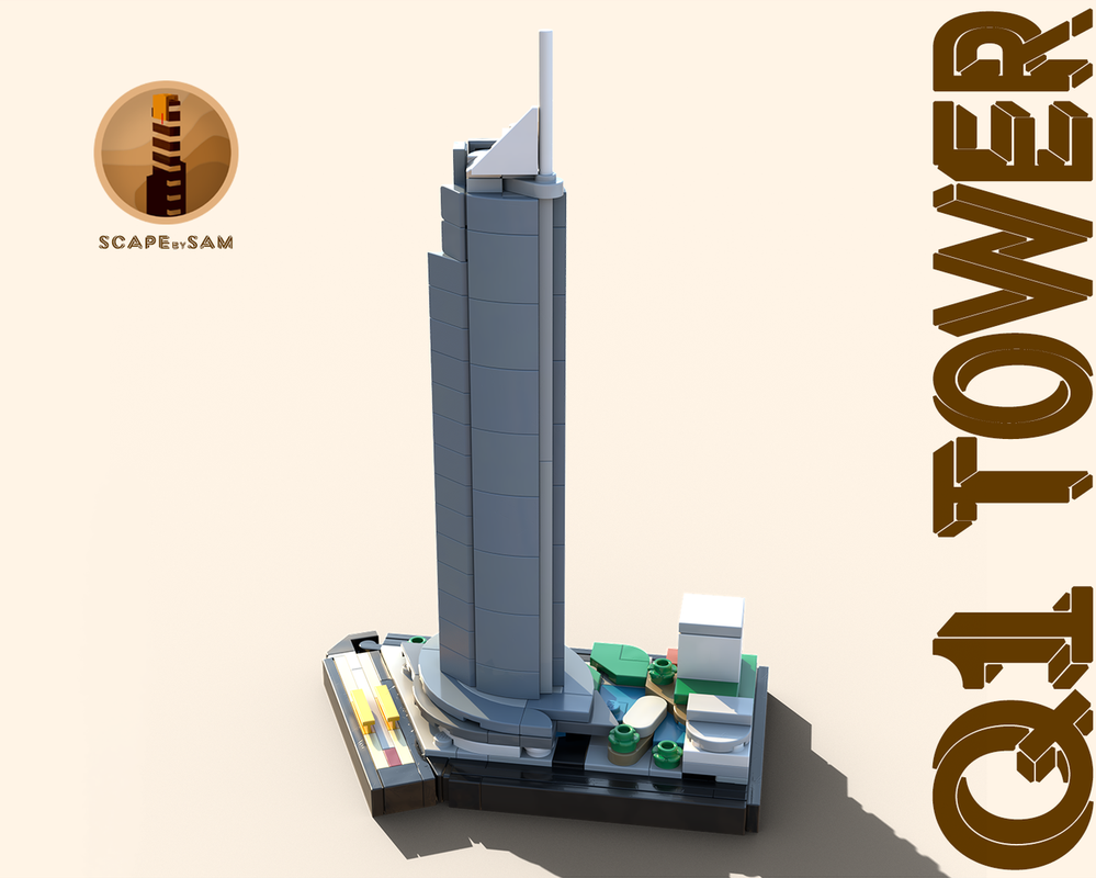 Lego Q1 Tower - An Architectural Piece