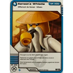 Trading Card, Ninjago Deck #2: 68 - Sensei's Whistle - North American Version / [No Color/Any Color]