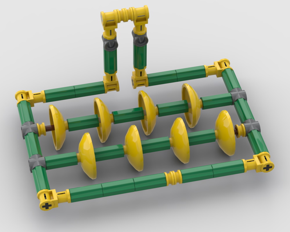 Lego Disc Harrow (2 Rows) for Single-Axle Tractor #18