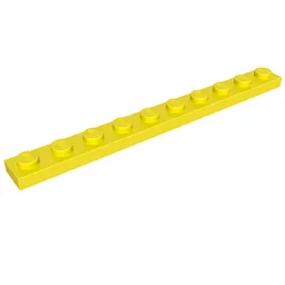 Plate 1 x 10 / Vibrant Yellow
