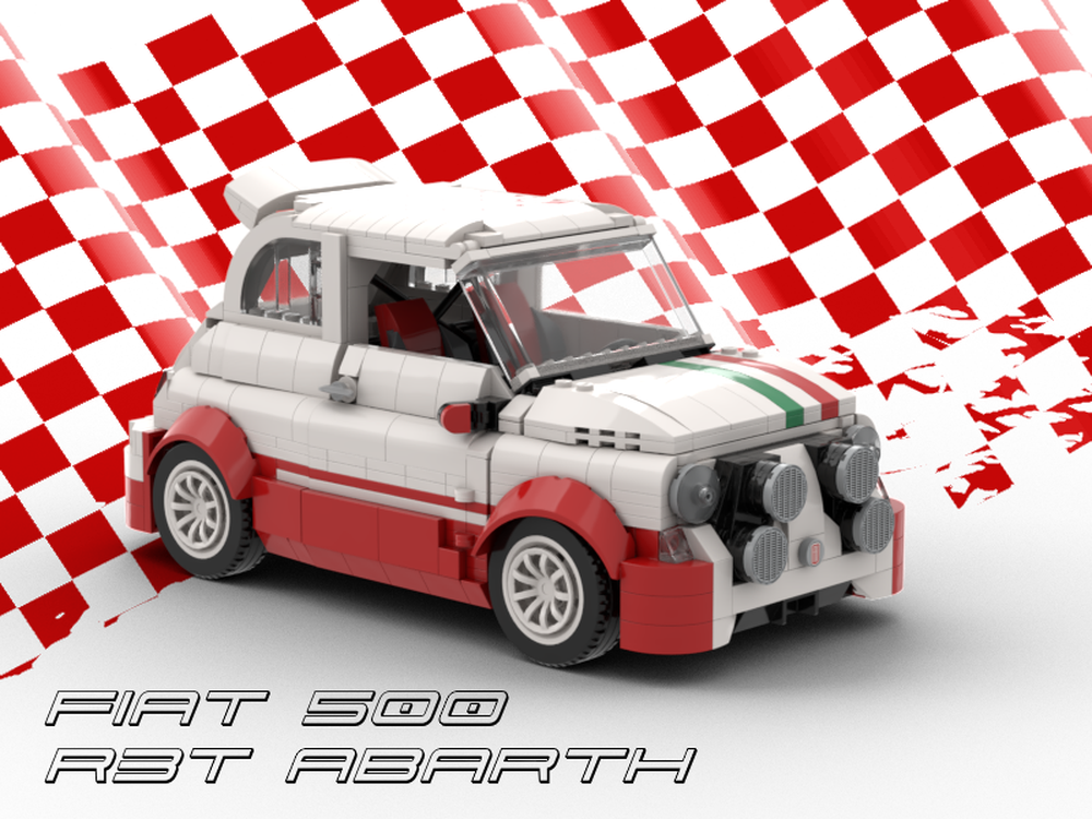 Lego FIAT 500 R3T ABARTH