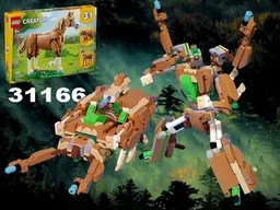 Transformer Insecticon Shrapnel using LEGO Creator 31166: Beautiful Horse
