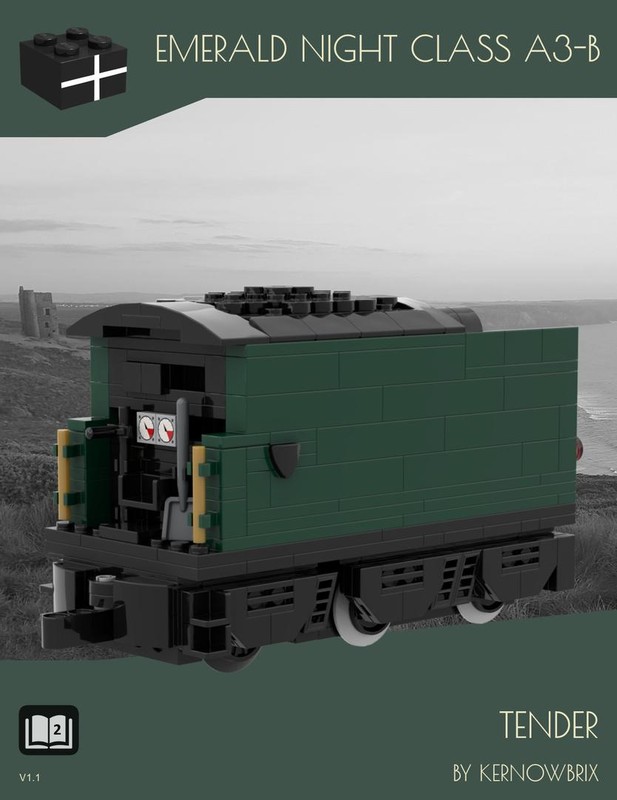 Lego Emerald Night Class A3-B Tender
