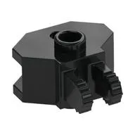 Hinge 1 x 2 Locking with 2 Fingers and Towball Socket, 9 Teeth
