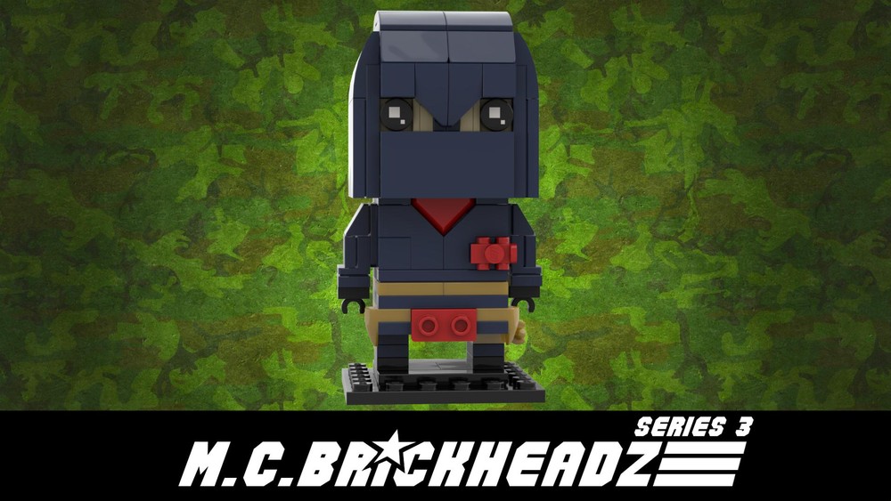 Lego Cobra Commander (1984) - M.C.Brickheadz series 3
