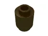 Brick Round 1 x 1 Open Stud / Dark Brown