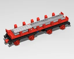 Freight Train Flat Wagon