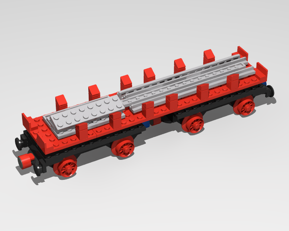 Lego Freight Train Flat Wagon