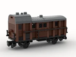 Caboose Freight Wagon (8w)