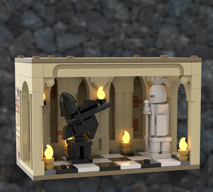 Lego Wizarding Chess Obstacle